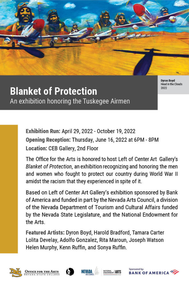 Blanket of Protection 11 x 17 Exhibiition poster design